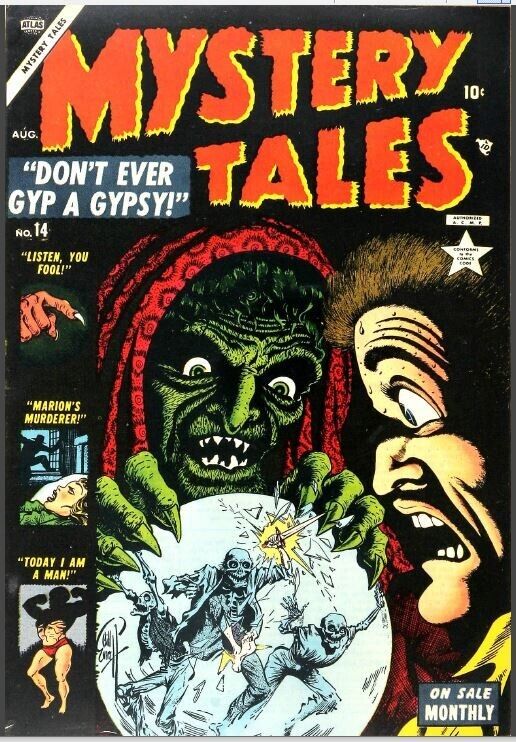 MYSTERY TALES COMICS 28 Unique Issue Collection On USB Flash Drive