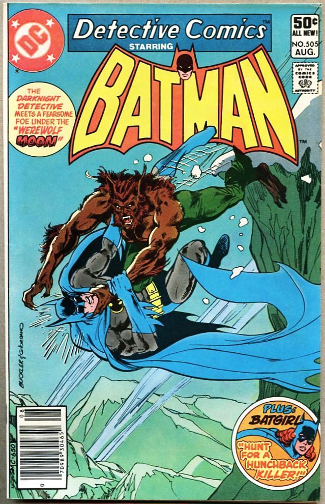 Detective Comics #505-1981 fn+ 6.5 Batman Werewolf Batgirl