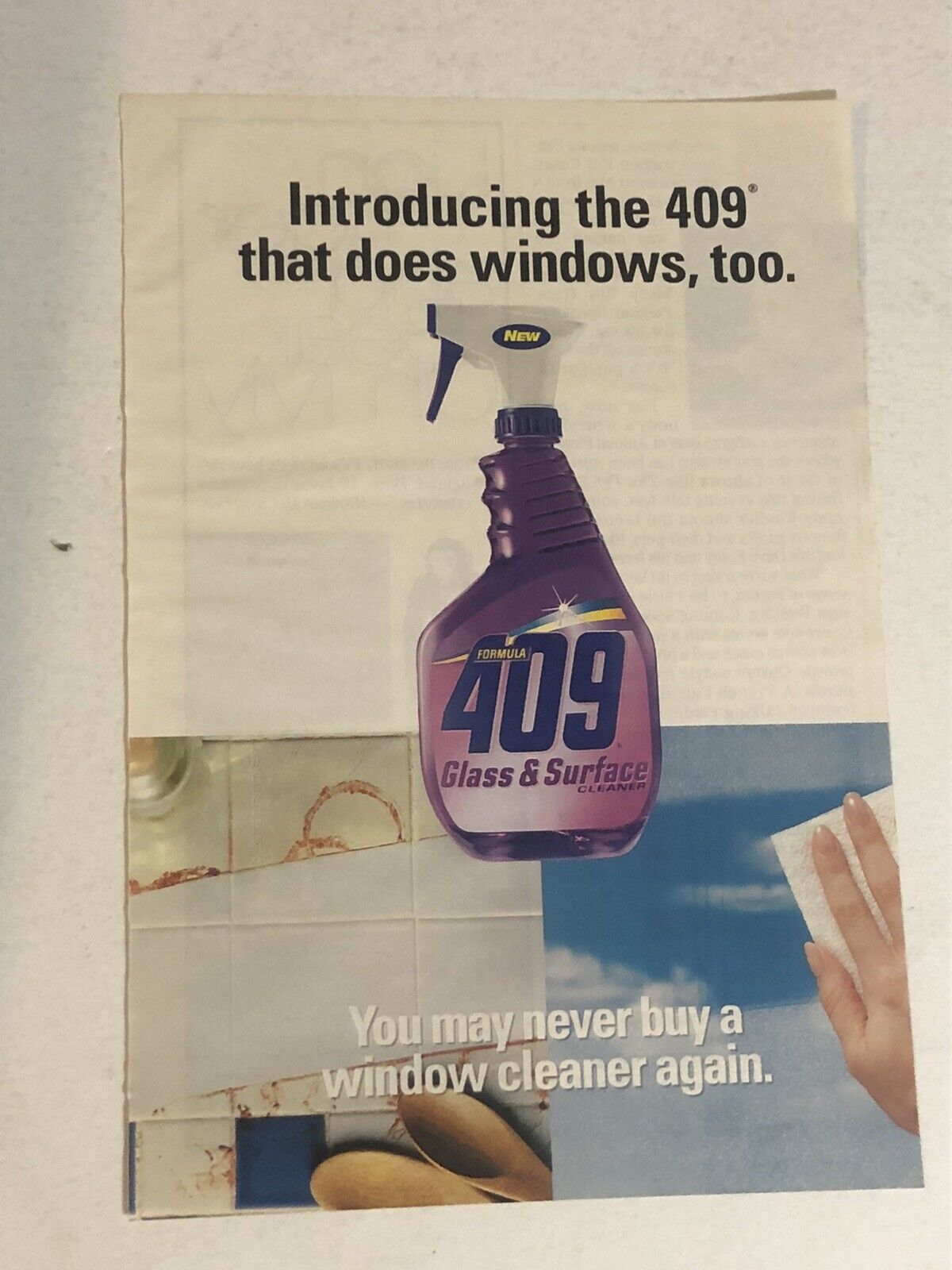 1990’s 409 Vintage Print Ad Advertisement pa14