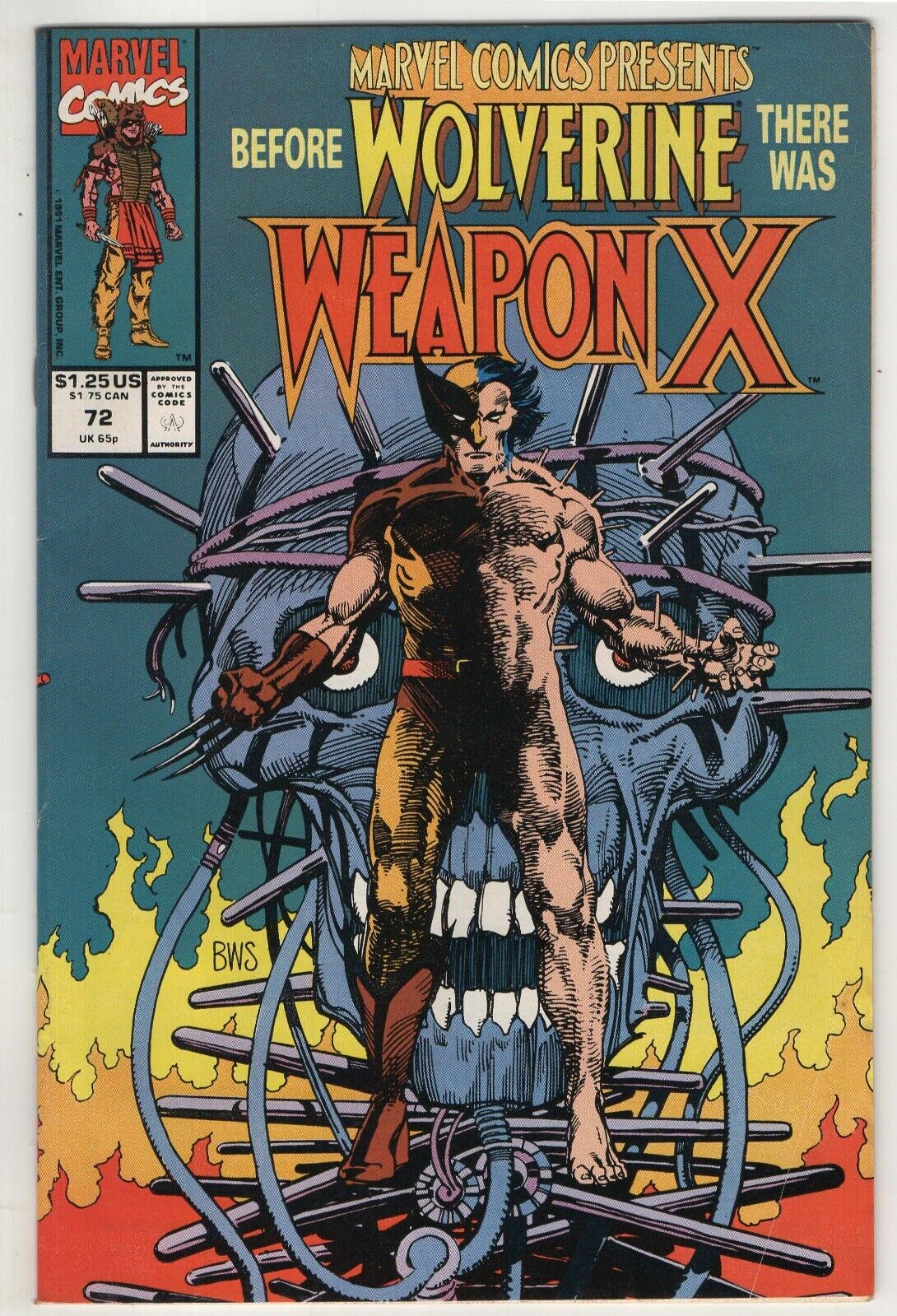Marvel Comics Presents Weapon X #72 - Prologue