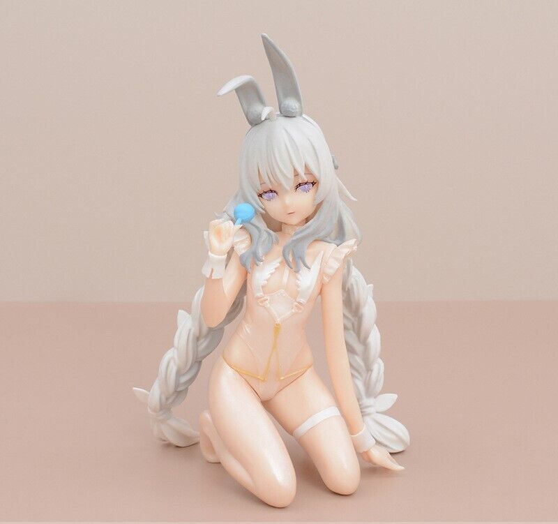 Anime Azur Lane Le Malin Bunny Girl Pvc Figure Model Doll Toy Gift 15cm No Box
