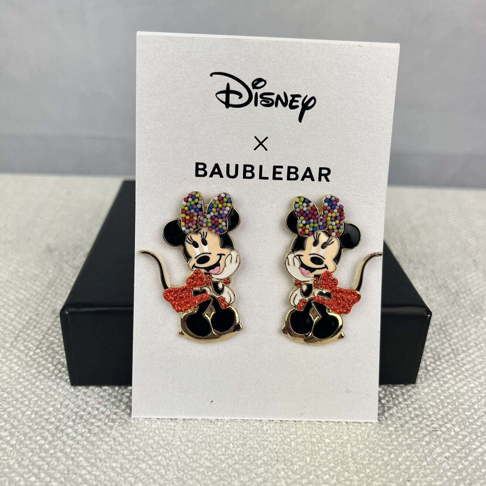 Disney X Baublebar Minnie Mouse Disney Earrings - New