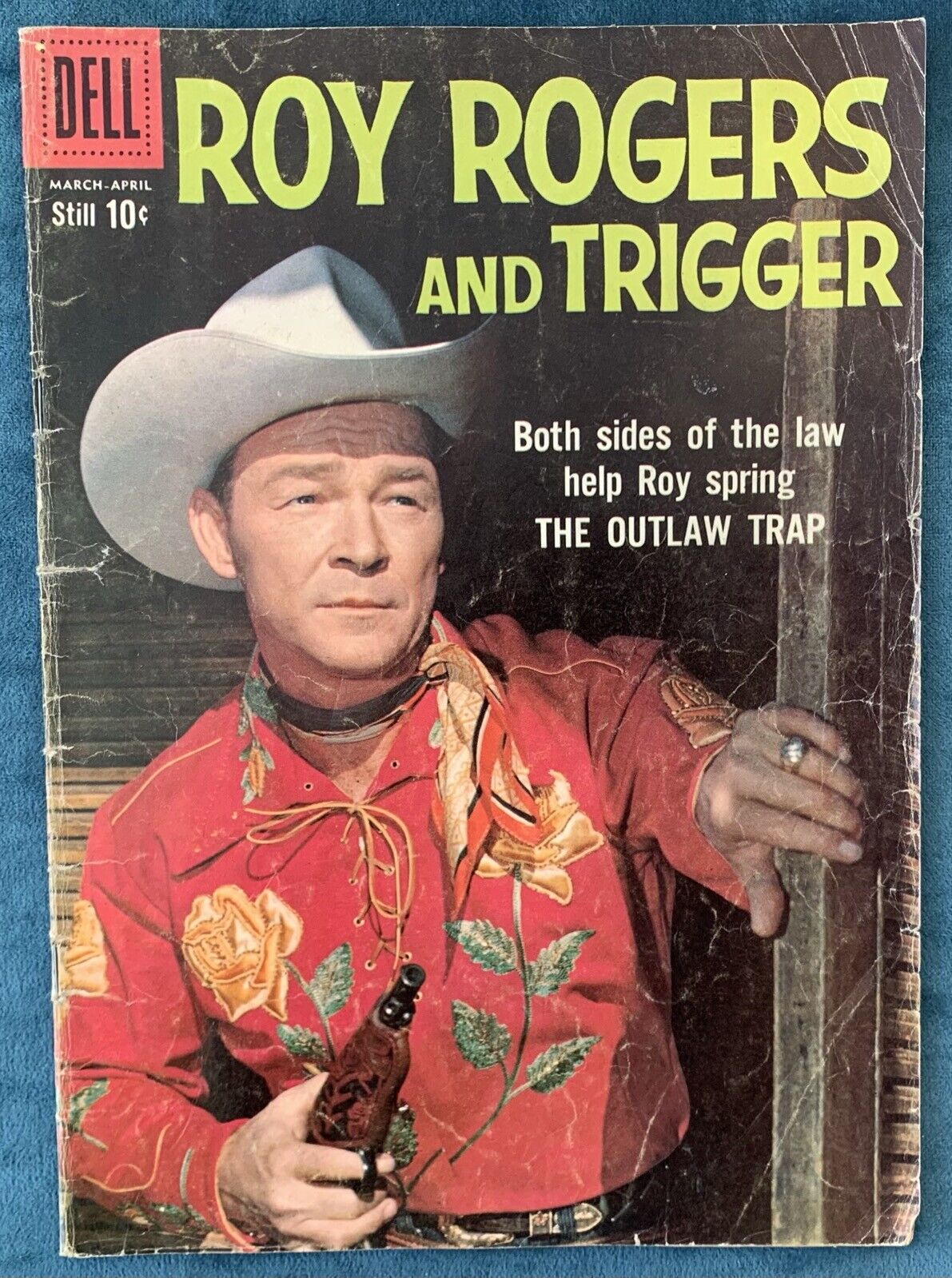 Roy Rogers #130  March 1959  Silver Age Dell TV Western  