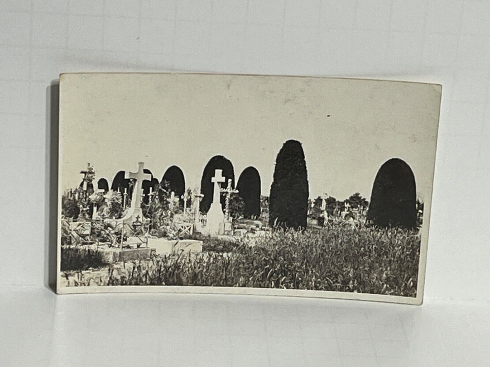 Postcard RPPC Graveyard Cemetery c1918-1930 A67
