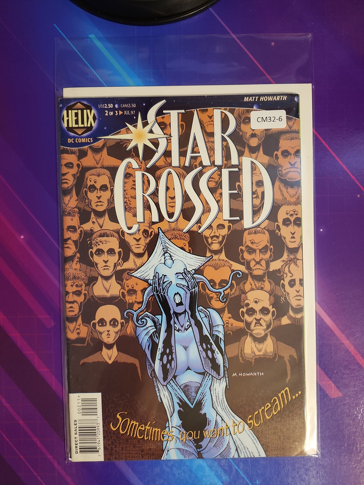 STAR CROSSED #2 MINI 6.5 HELIX COMIC BOOK CM32-6