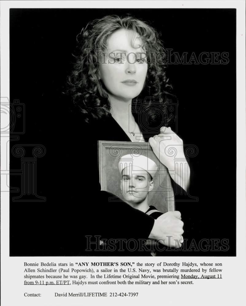 1997 Press Photo Bonnie Bedelia stars in \