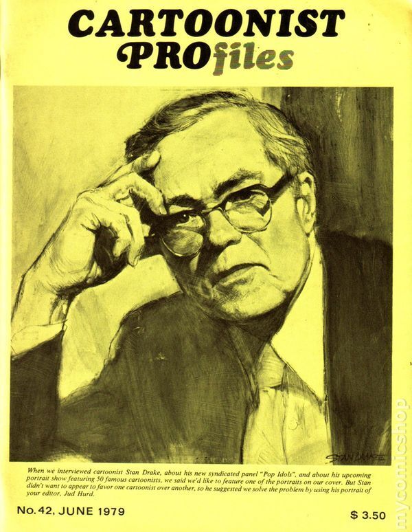 Cartoonist Profiles #42 FN 1979 Stock Image