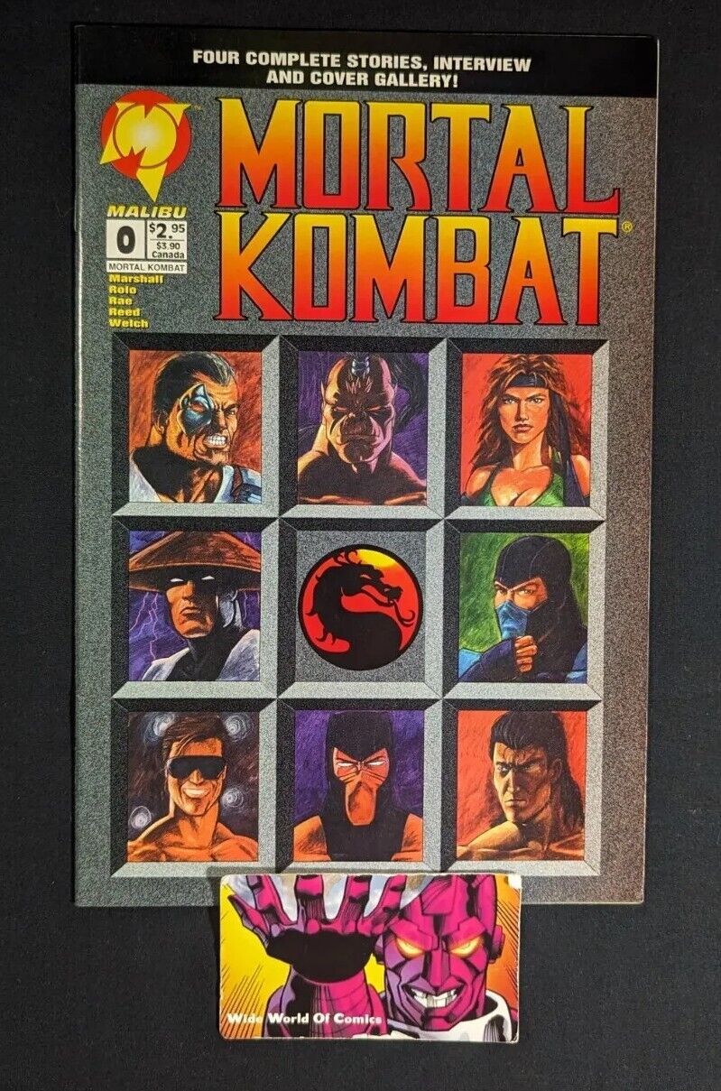 Mortal Kombat #0 Malibu Comic 1994