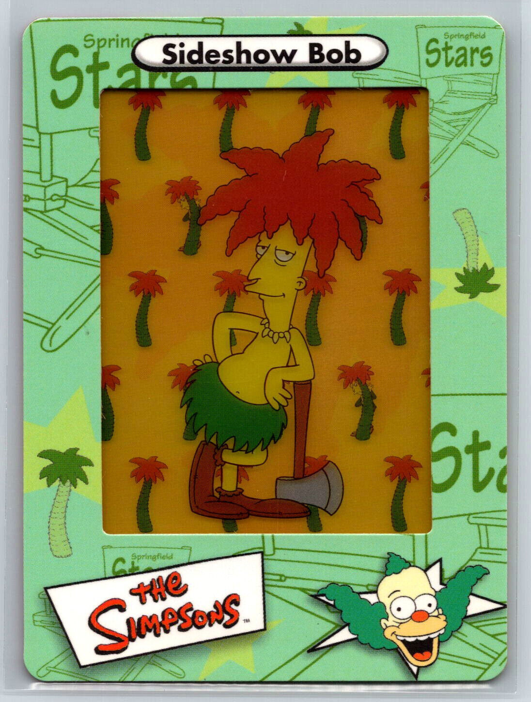 2000 Artbox The Simpsons FilmCardz Sideshow Bob #10