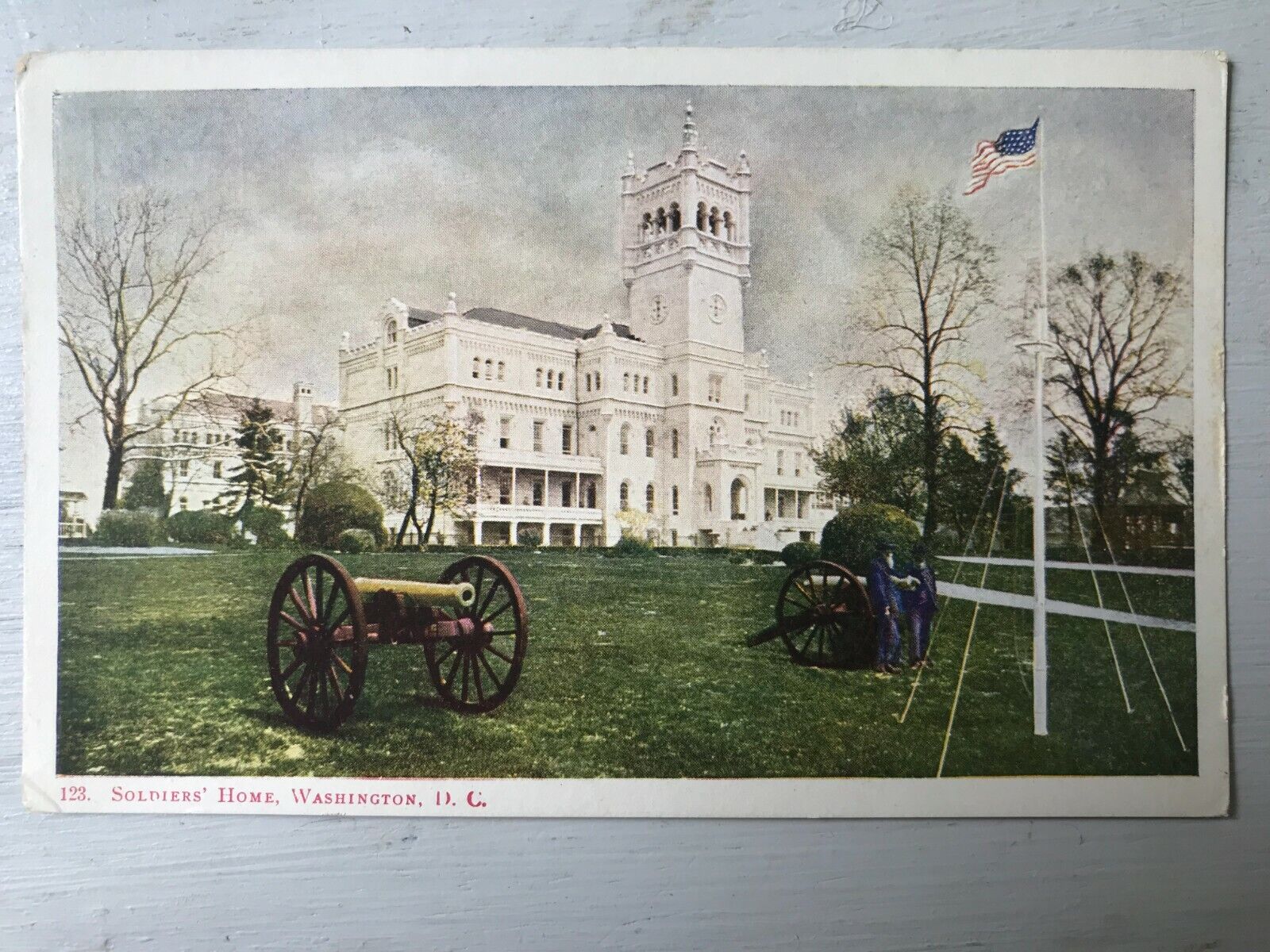 Vintage Postcard 19901-1907 Soldiers\' Home Washington, D.C.