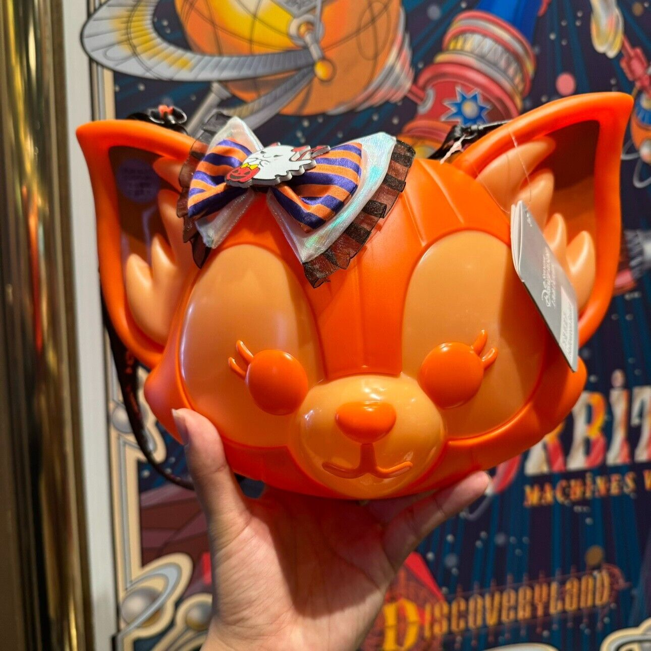 Disney Light Up Linabell Halloween exclusive popcorn bucket shanghai disneyland