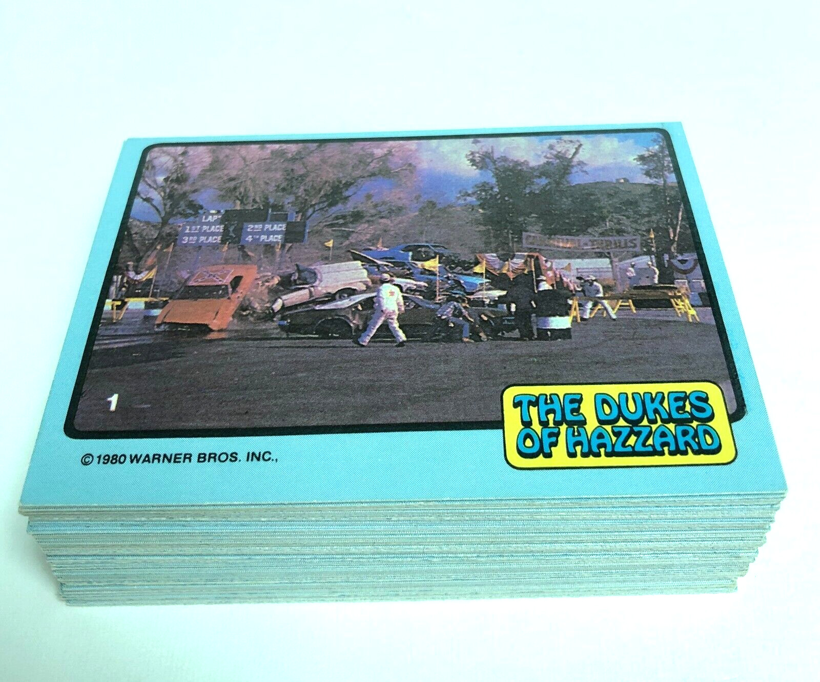 1980 Dukes of Hazzard Complete Trading Card Set 1-66 from Donruss