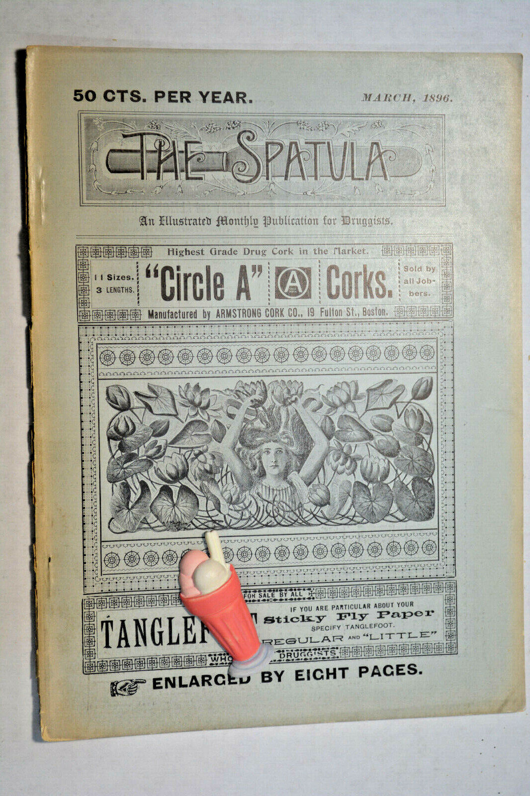 March 1896 The Spatula Magazine An Illustrated Monthly Publication Druggist 