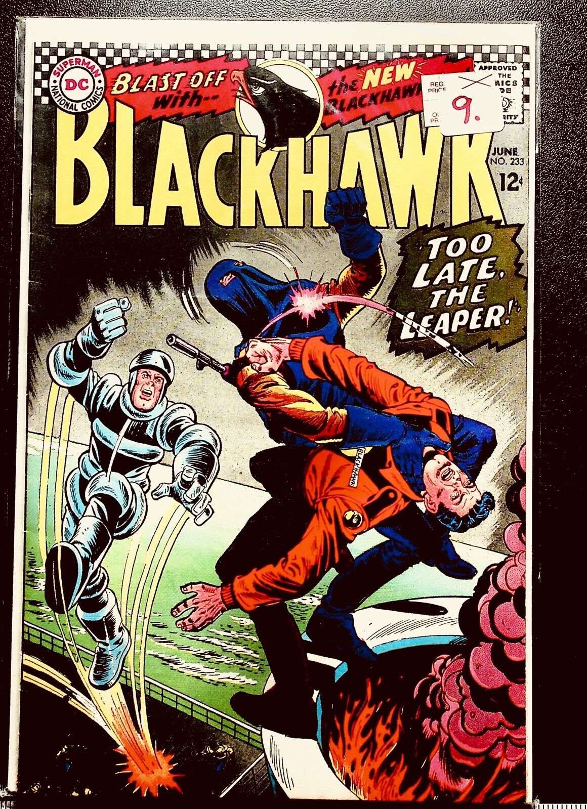 Blackhawk, DC Comics #233  1964 Too Late the Leaper