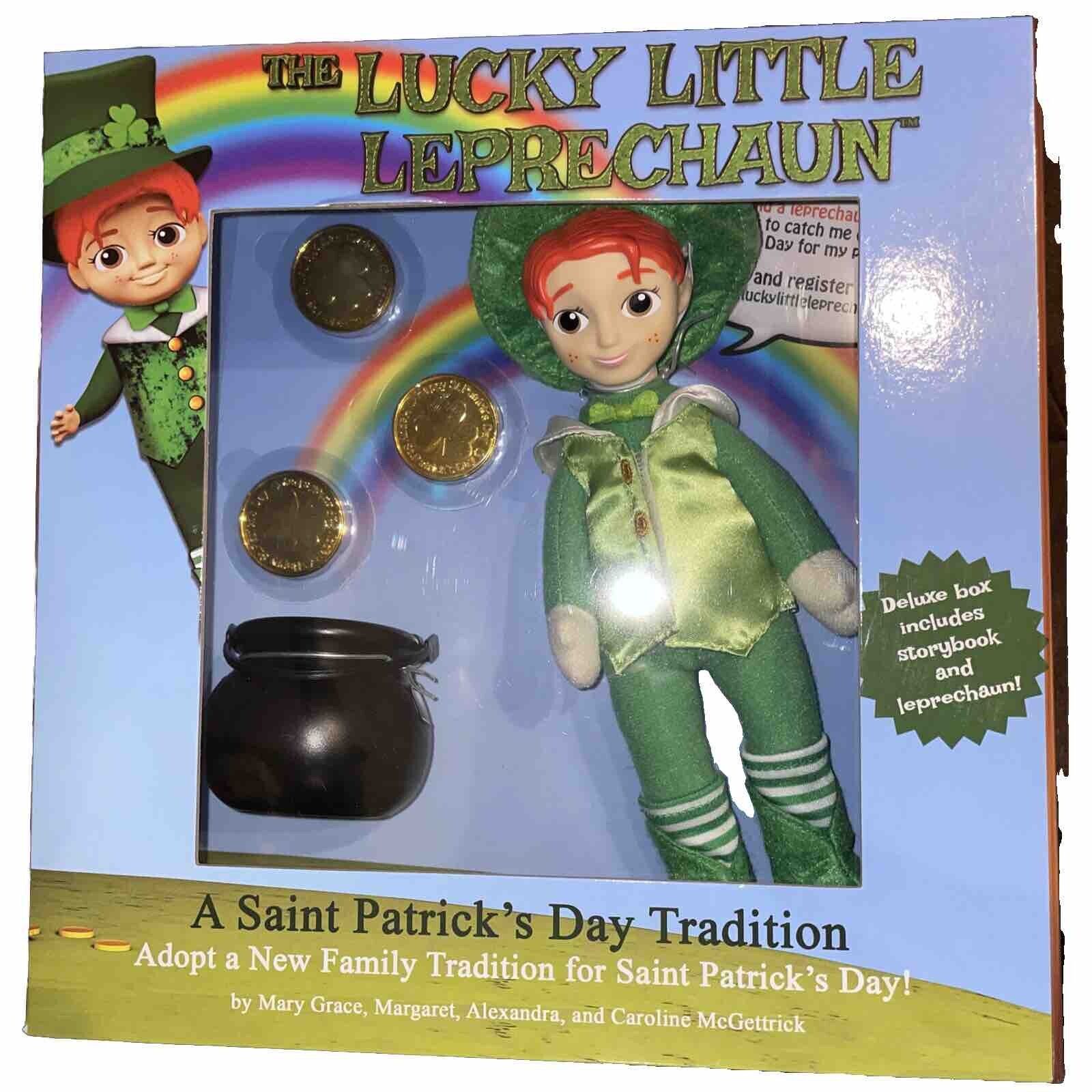 The Lucky Little Leprechaun- A Saint Patrick's Day Tradition Leprechaun Doll...