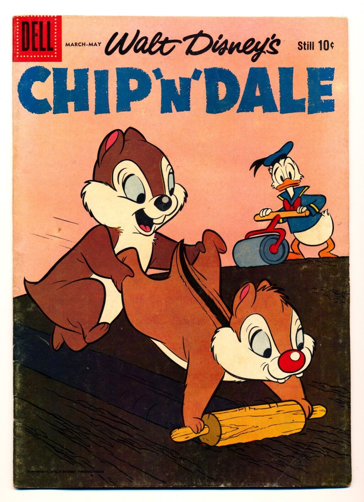 Walt Disney\'s Chip \'N\' Dale #17 (Dell) VG5.4