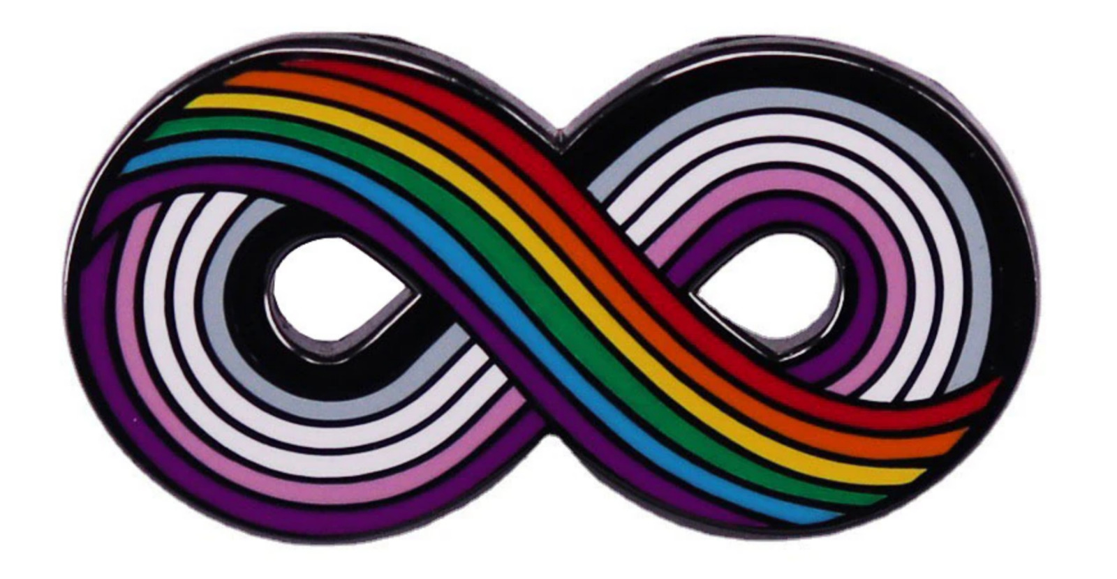 Infinity Infinite Symbol Gay Asexual LGBTQ Rainbow Pride Flag  1.2\