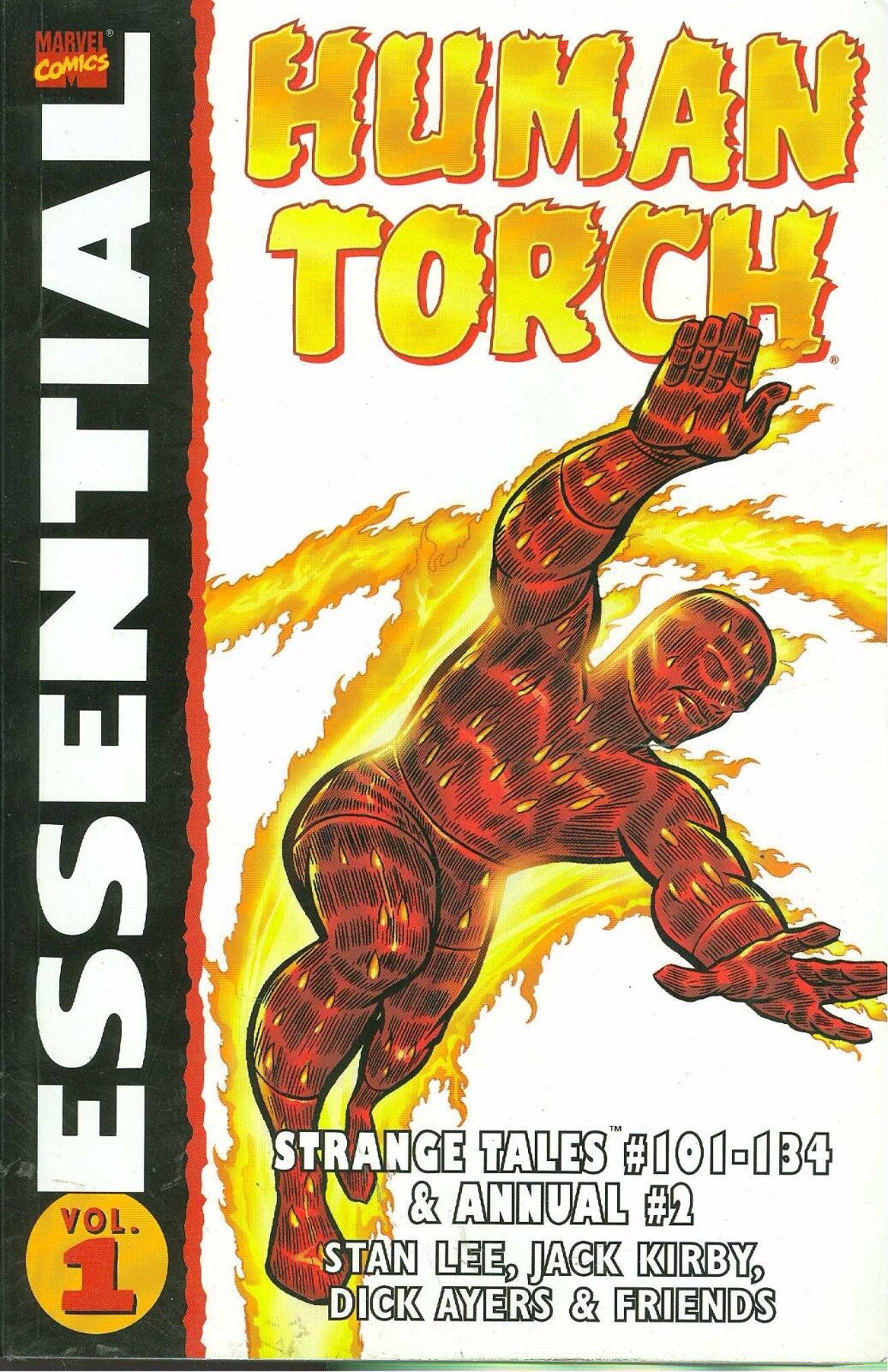 Essential Human Torch Vol 1 by Jack Kirby & Dick Ayers 2003, TPB Marvel OOP