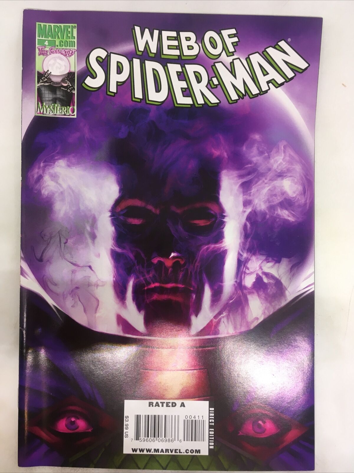 Marvel Comic Book The Web Of Spider-Man #4