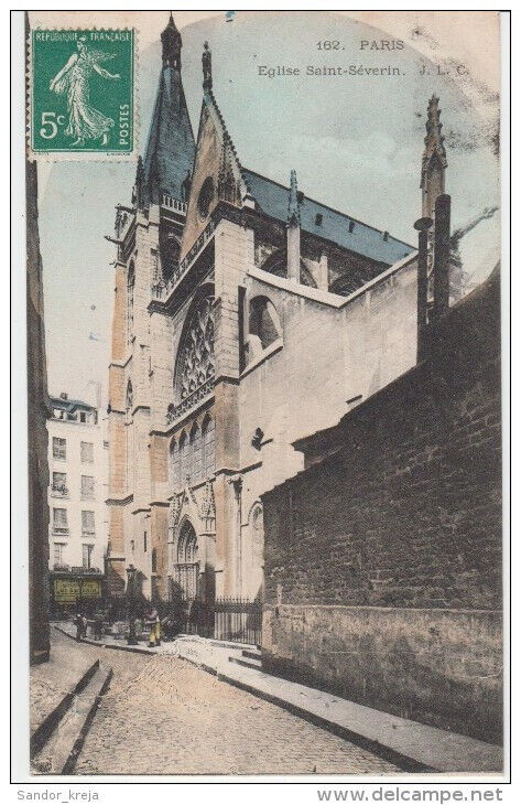 CPA - Paris Eglise Saint-Séverin