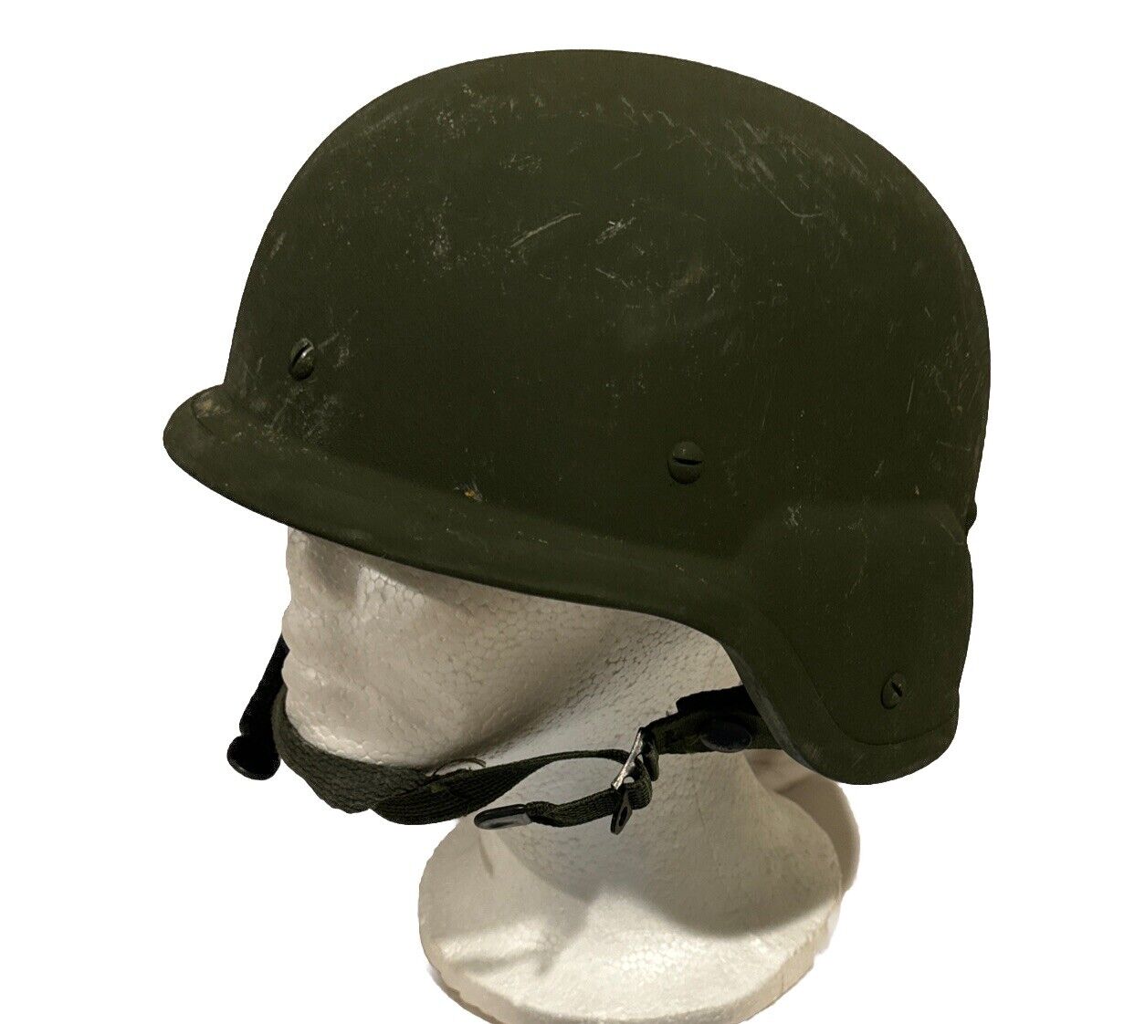 US Army PASGT S-2 Ballistic Military Helmet with Chinstrap