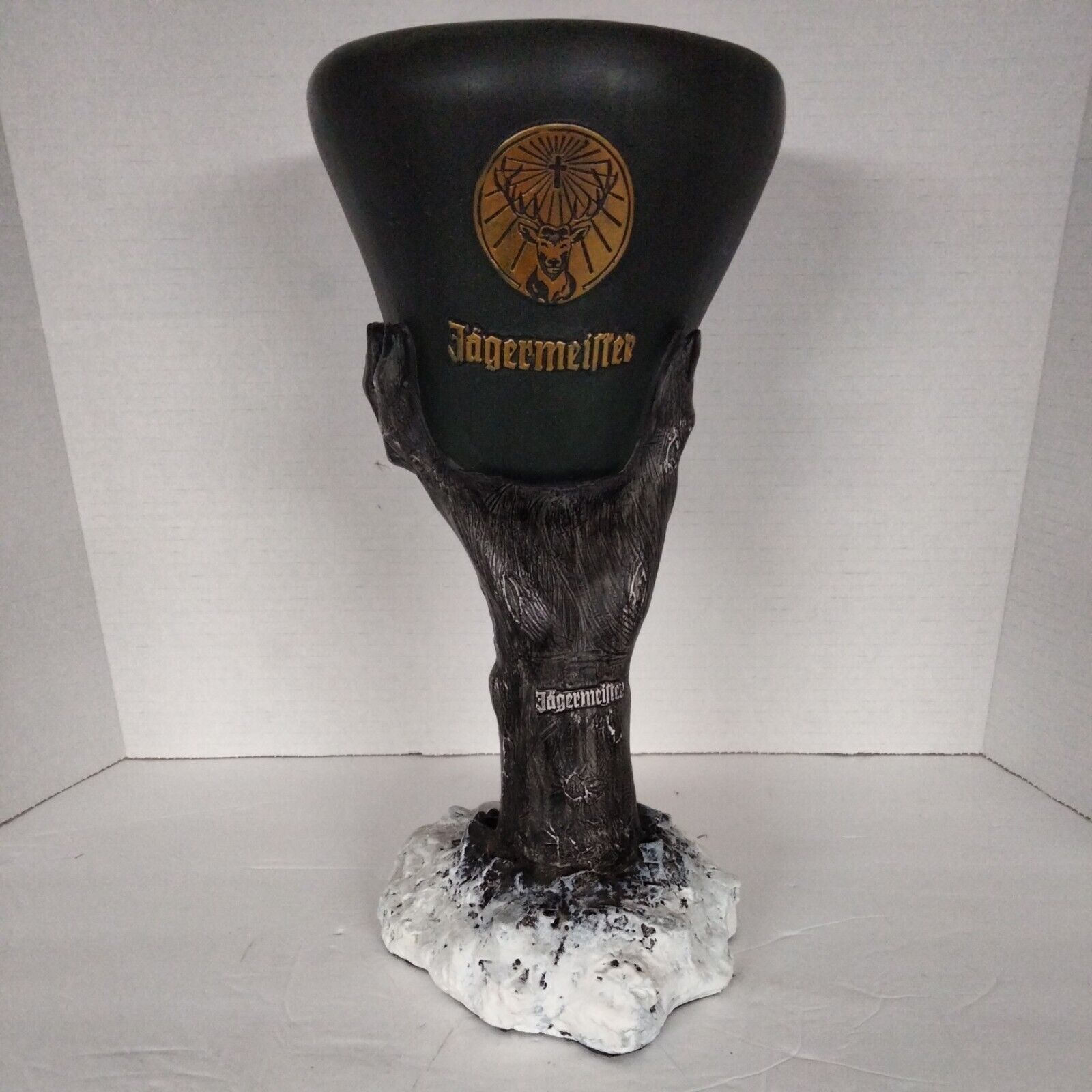 JAGERMEISTER Zombie Hand Holding Bowl~ Bar Display 💀 Man Cave 