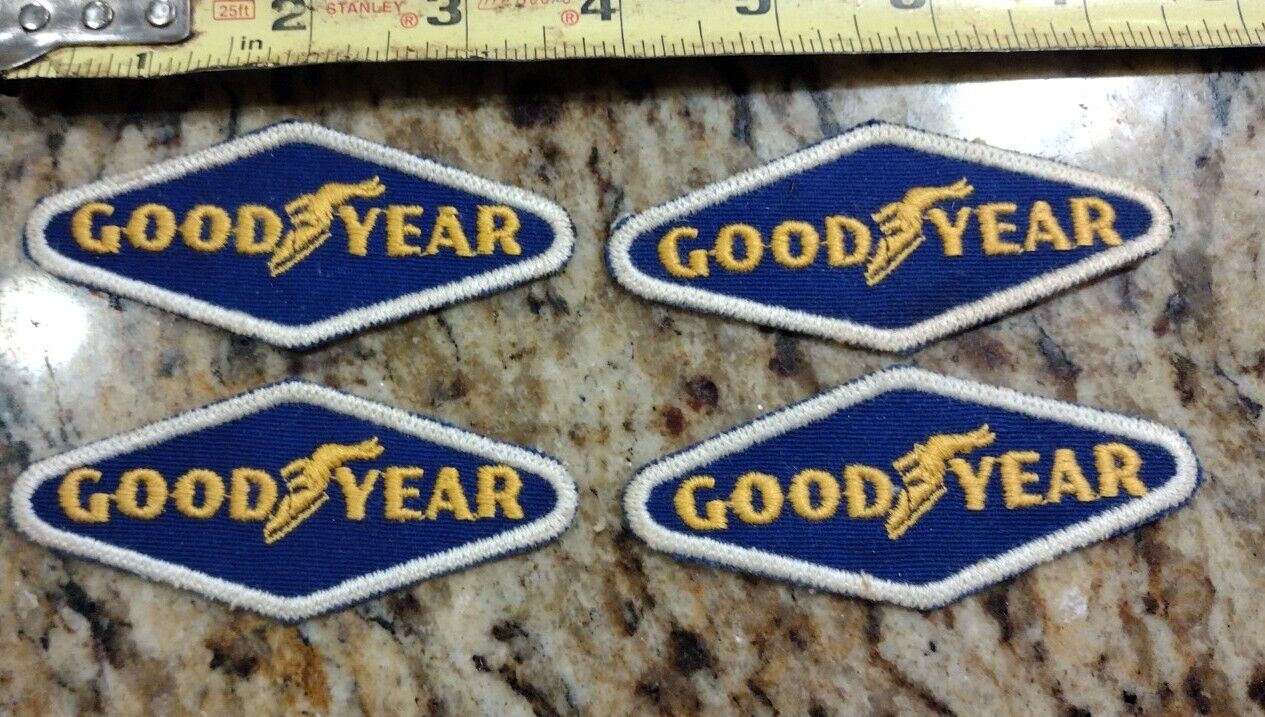 Choice Of 1 - Vtg Goodyear Patch 3 1/2\