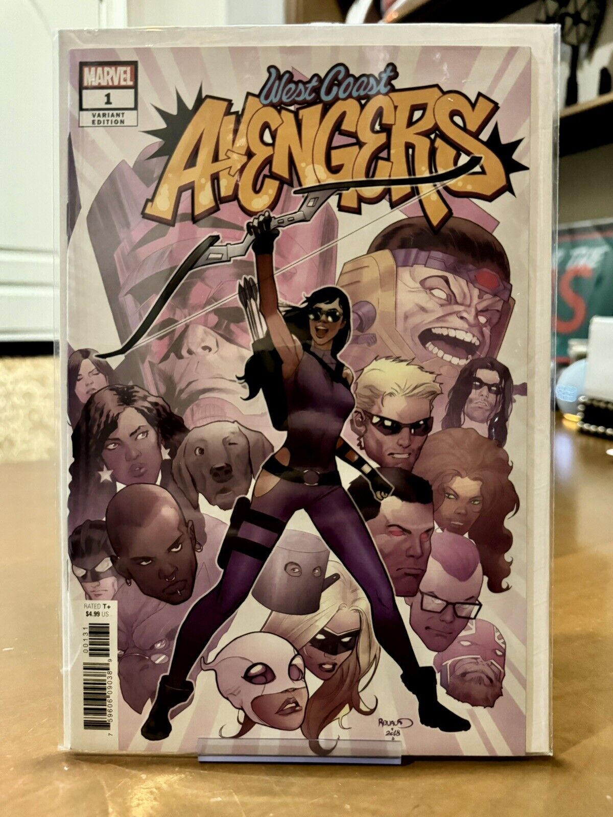 West Coast Avengers #1 1:25 Renaud Radio Variant (Marvel Comics) NM