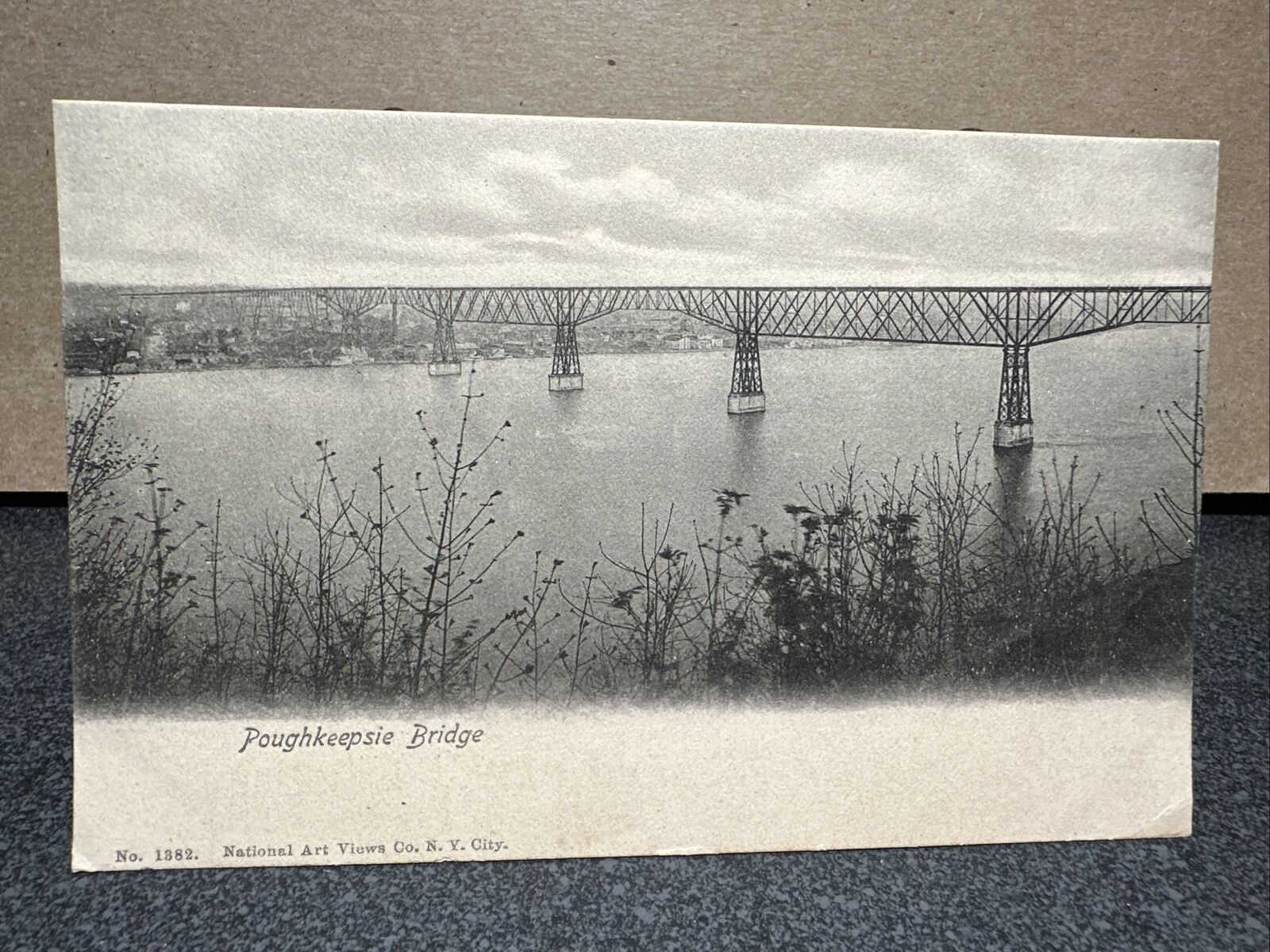 Poughkeepsie, Bridge New York postcard