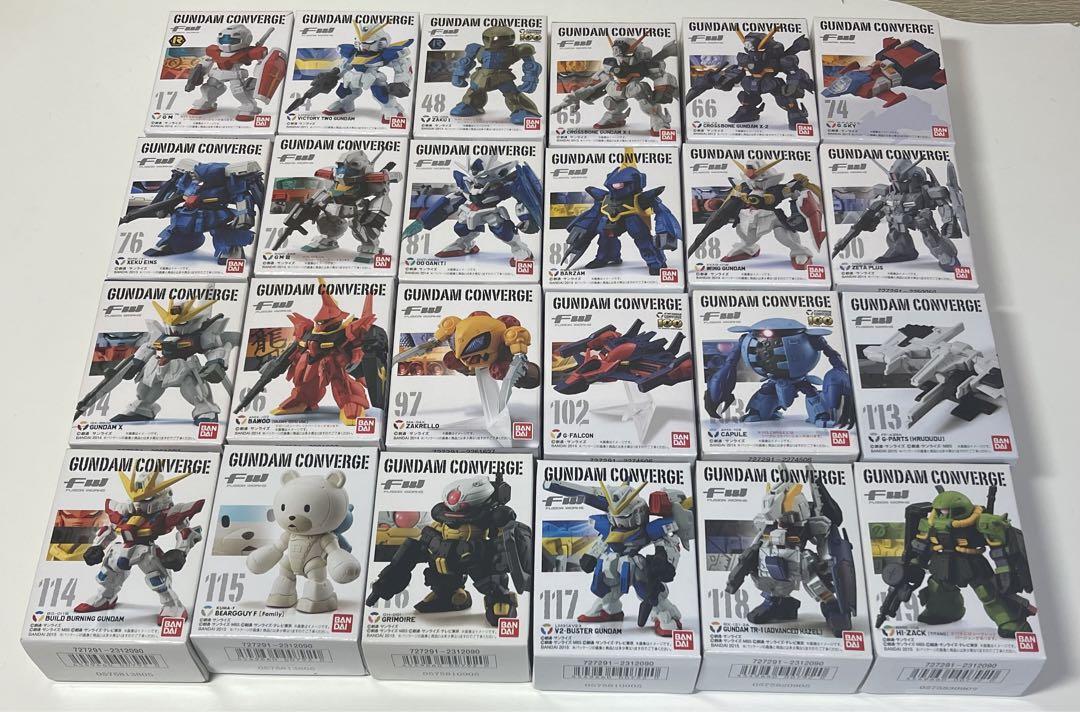 Mobile Suit Gundam Figure lot Converge bulk sale  