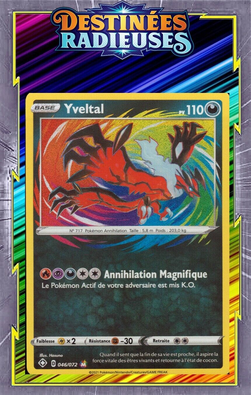 L320 - Yveltal - EB04.5:Radiant Destinations - 046/072 - French Pokemon Card