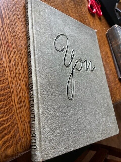 Kent State University 1938 Yearbook Chestnut Burr illustrated