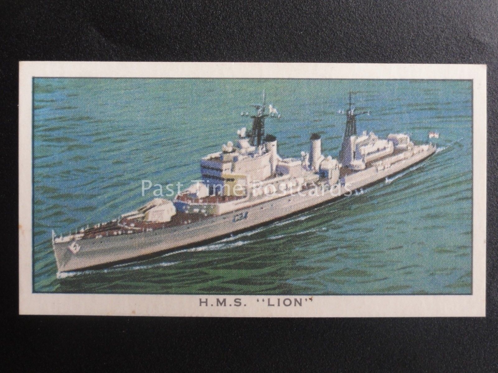 No.2 H.M.S. LION Ships of the British Navy By Kellogg Ltd 1962