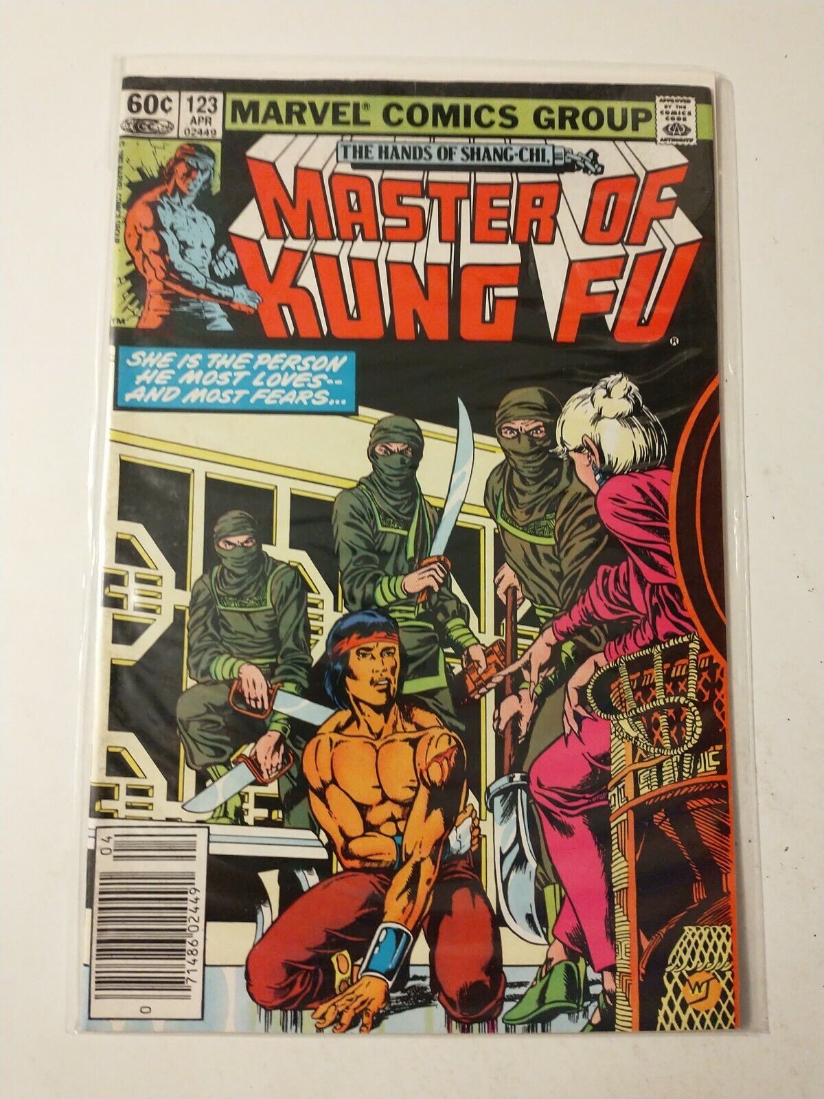 master of kung fu comic #123