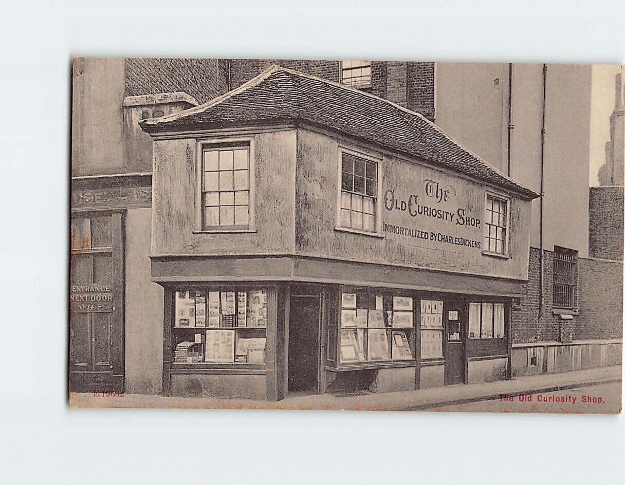 Postcard The Old Curiosity Shop London England