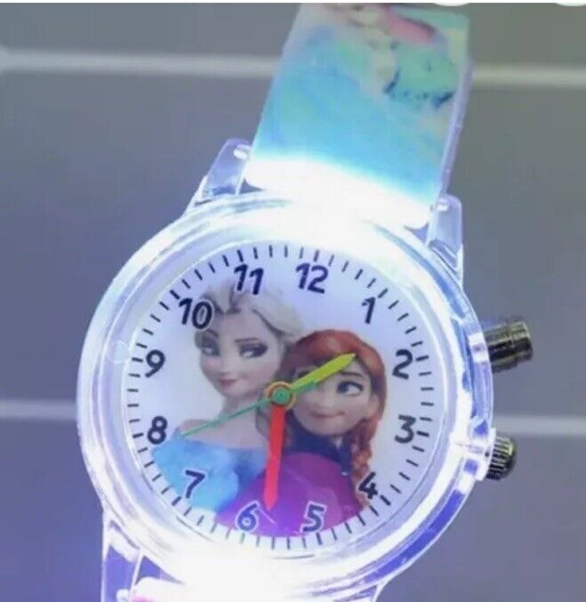 Frozen Elsa & Anna Light Up Watch 