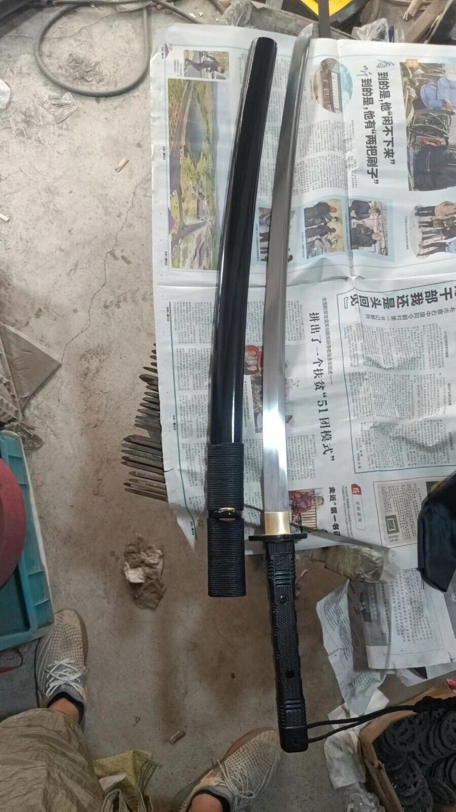New Tactical Ninja/Samurai Manganese Steel Sword