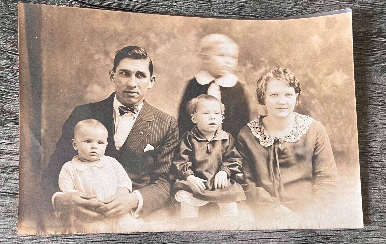 The Haunted Chmilewski Family A Mysterious 1930s Photograph ORIGINAL PHOTO
