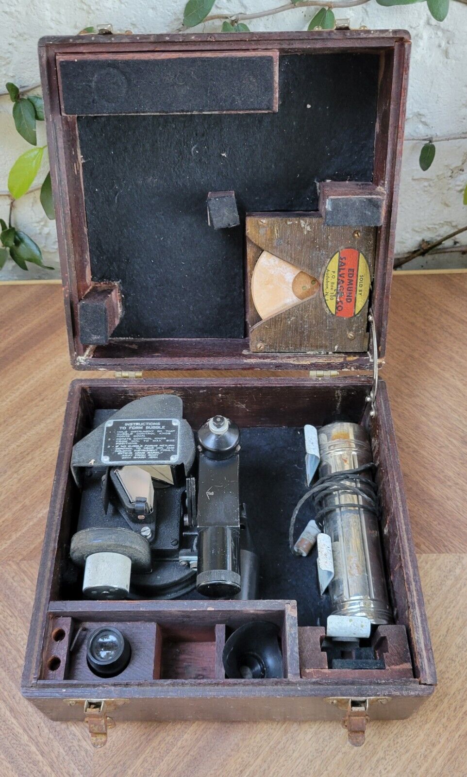 WW2 WWII US Army Air Force USAAF A-10 Aircraft Boxed Sextant Fairchild Untested