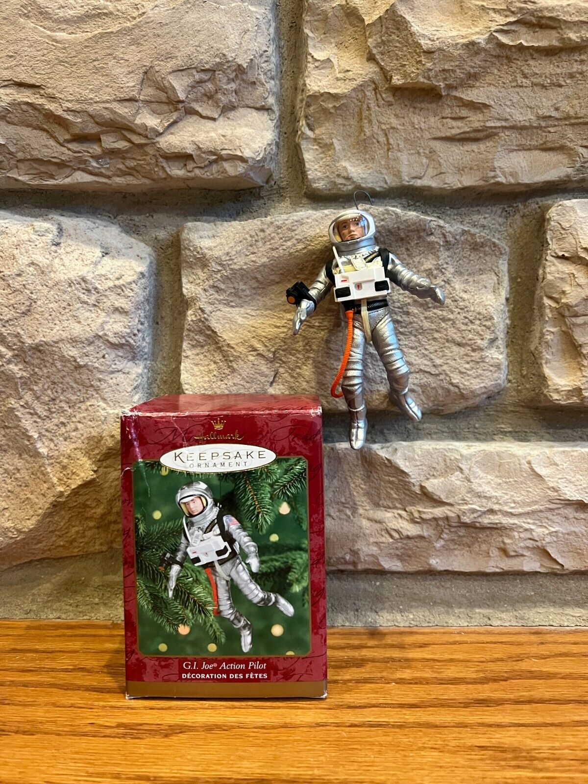 Hallmark  Keepsake Ornament G.I. Joe Action Pilot 2000 Christmas Astronaut NASA