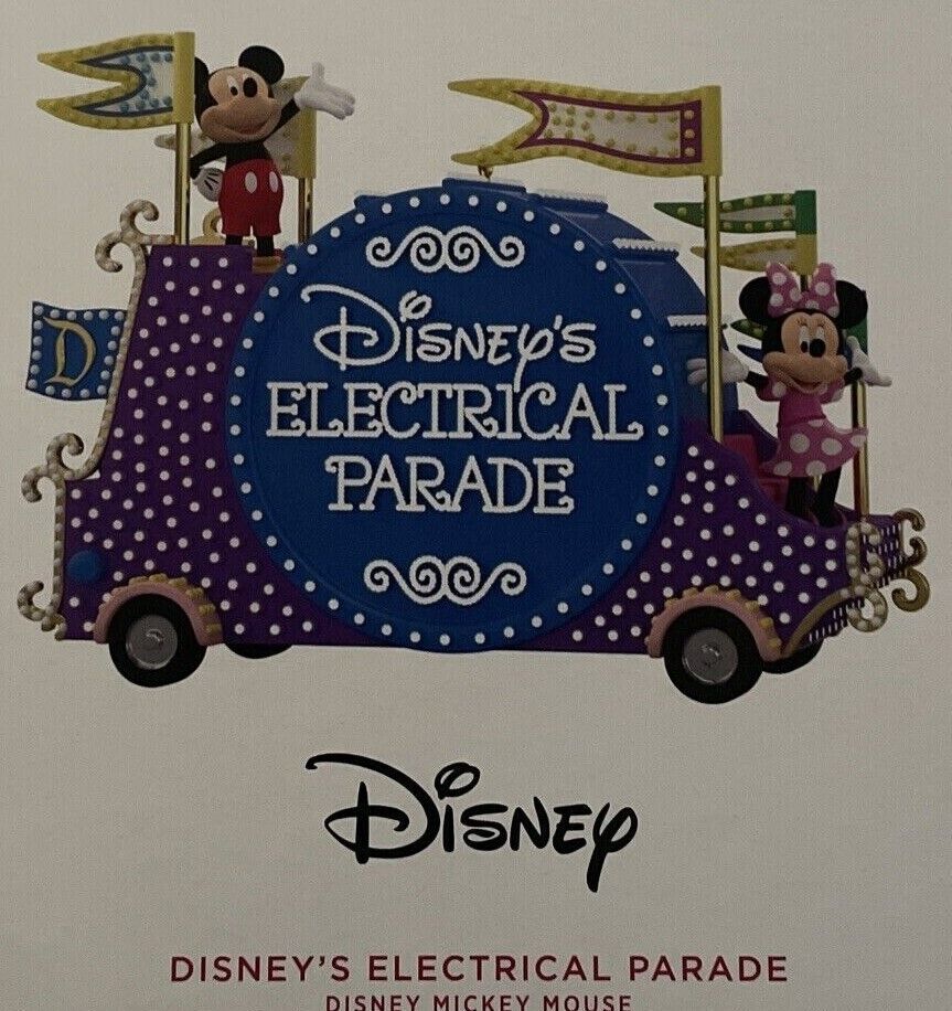 Hallmark Disney\'s Electrical Parade Keepsake Ornament Mickey Mouse 2023