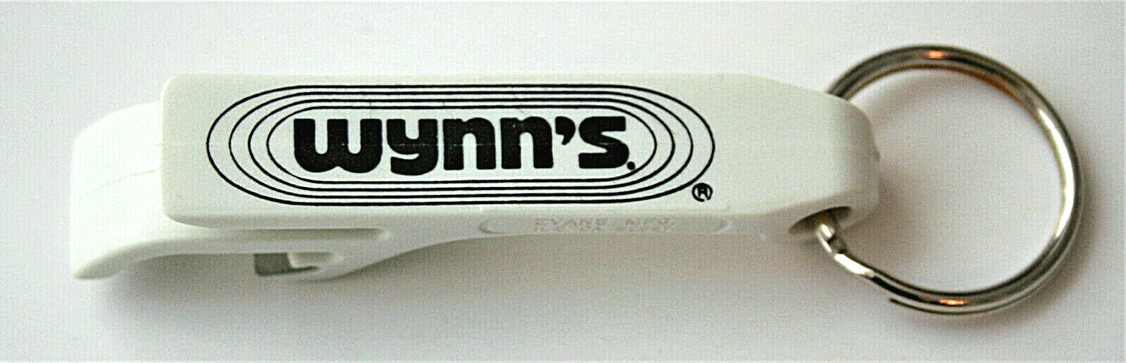 Wynn's Friction Proofing Oil Treatment Bottle Opener Key Chain 1980s NOS New 