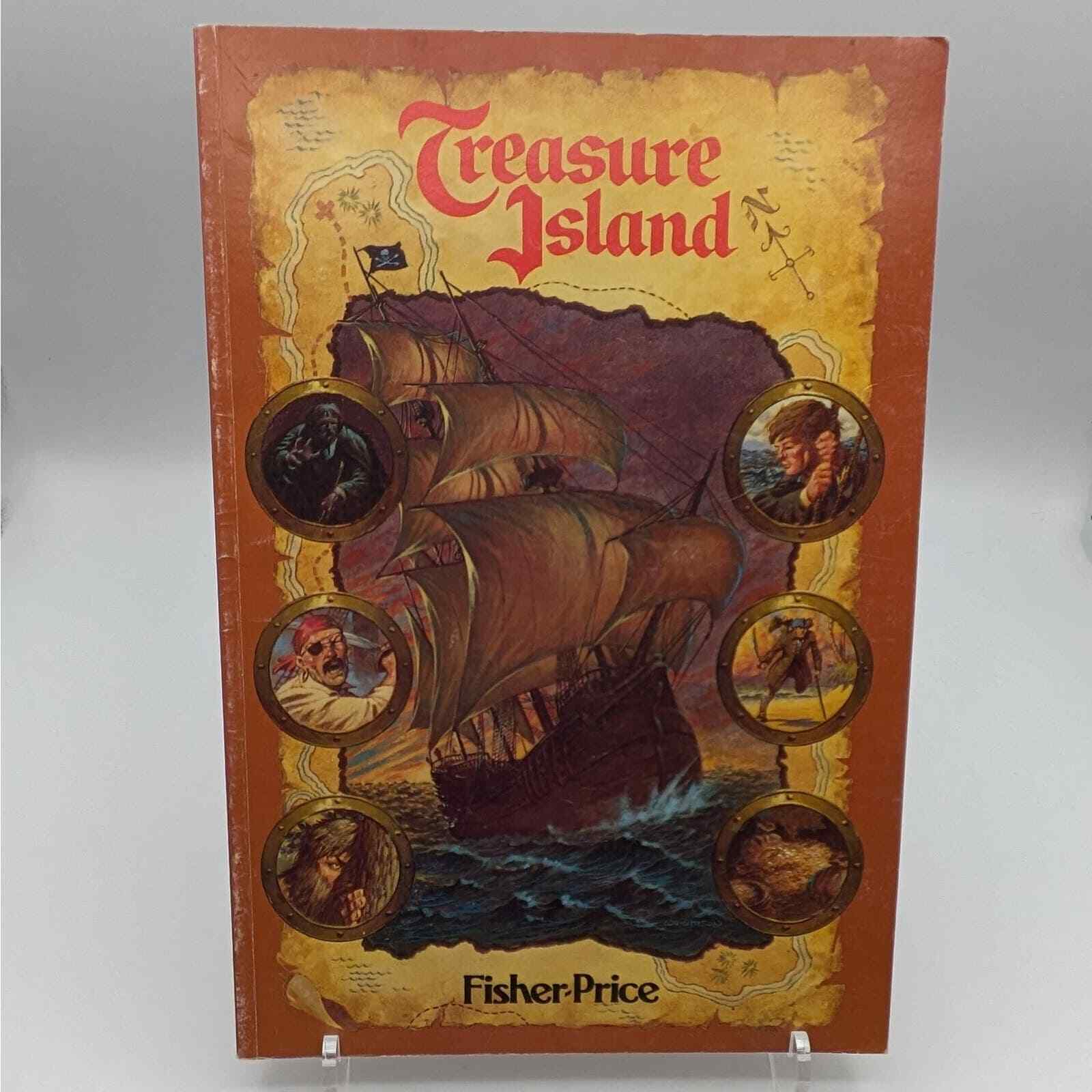 Vtg 1986 Marvel Comics Fisher-Price Treasure Island Deluxe Comic Book NO TAPE
