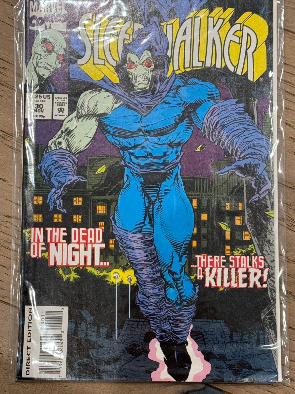 Sleepwalker Issue #30 Marvel Comics November 1993 MINT