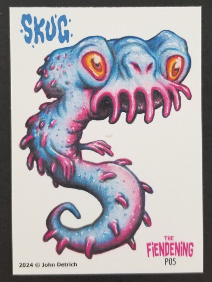 Skug the Fiendening 2024 Ugly Monster Promo Card #5 (NM)