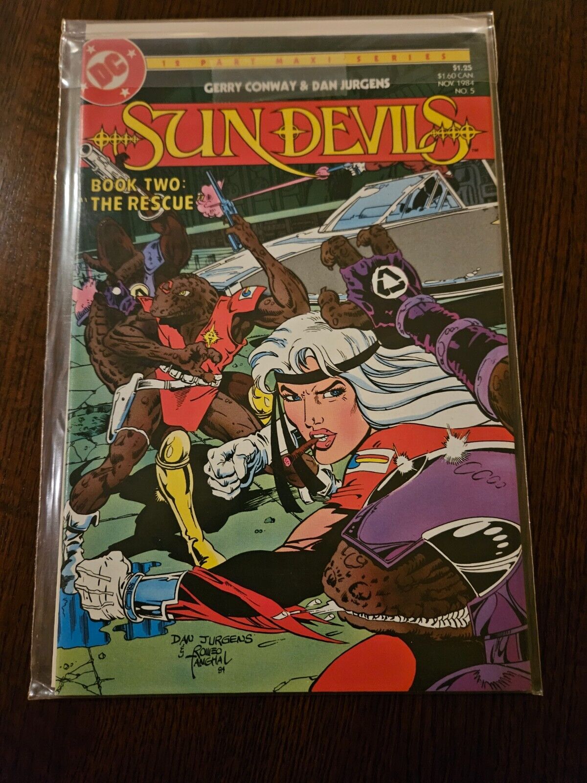 Sun Devils #5 (Nov 1984, DC) Book Two \
