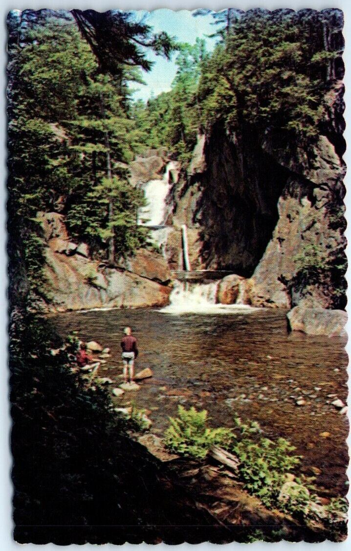 Postcard - Small Falls - Madrid, Maine
