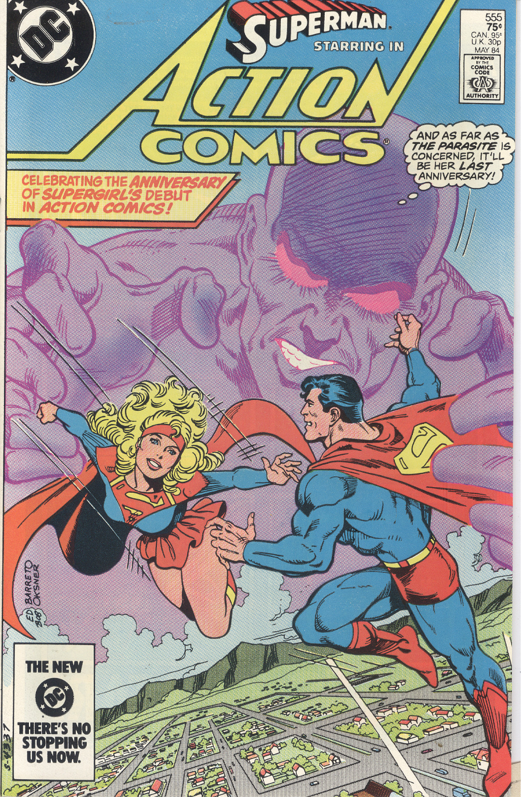 DC Comics: Superman and Supergirl #555 May 1984