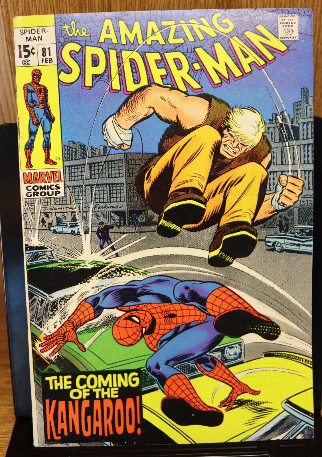 Amazing Spider-Man #81 - GORGEOUS HIGHER GRADE - 1st App Kangaroo