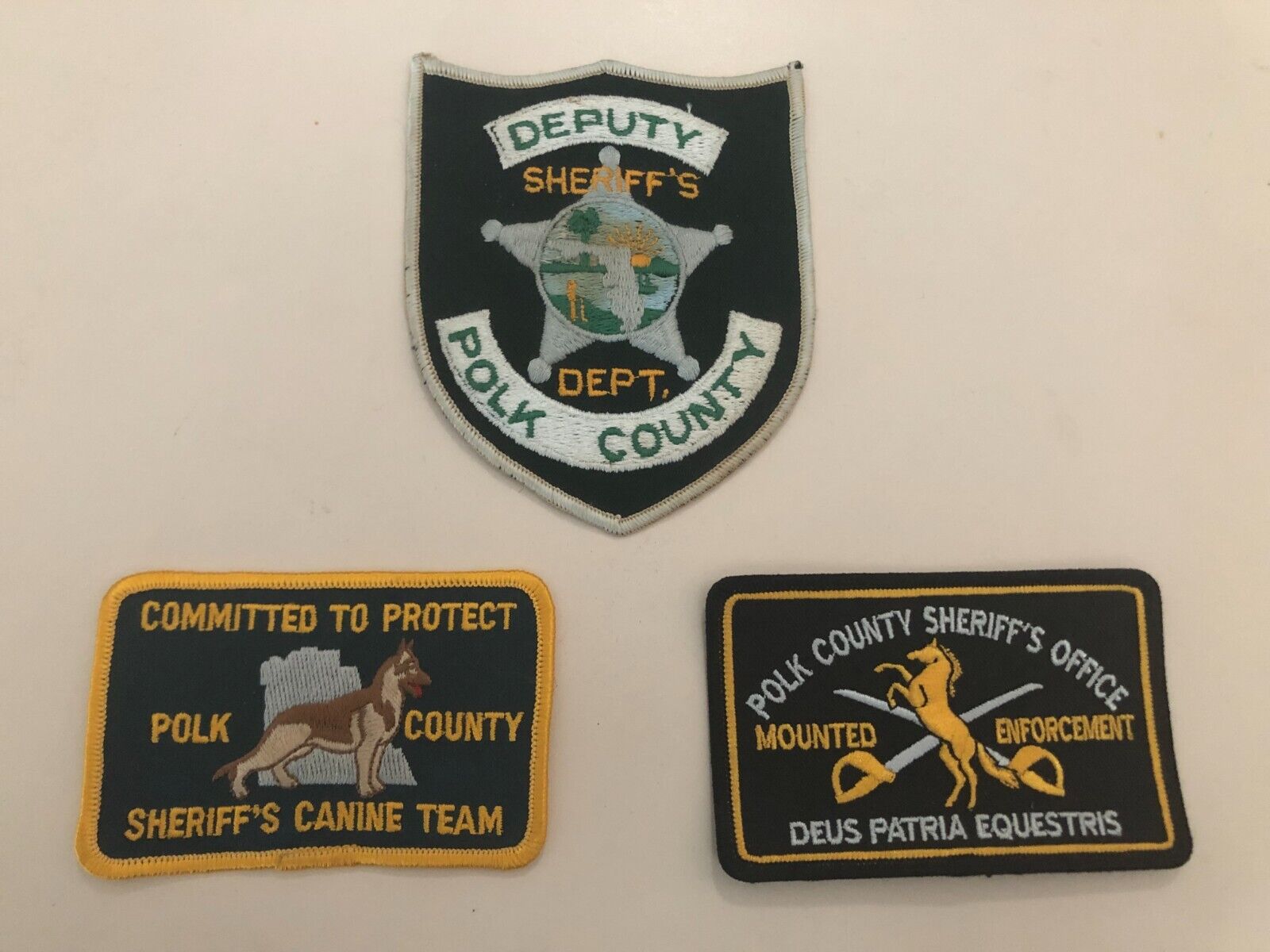 Polk County Sheriff  Patch Set 